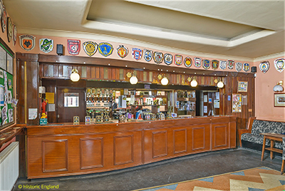 Former concert Room Servery.  by Historic England